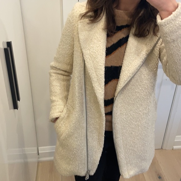 Club Monaco wool XS coat cream - Picture 4 of 10